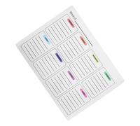 CLISPEED Removable Weekly Dry Erase Whiteboard Sticker for Wall Or Fridge, PVC Material with Convenient Peel Stick Adhesive and Easy Erasing Feature, for Organizing Tasks and Glass Surfaces