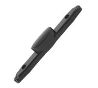 CLISPEED Replacement Button with Antislip Surface Strong Press Feedback Black Plastic for Suitcase Handle for Emergency Repair of Luggage Handle Fix