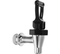 CLISPEED Replacement Water Dispenser Faucet Spigot Black Pp Material and Hot Water Dispensers with 1.7cm Diameter Lever Tap for Beverage Containers Suitable for Home and Office Use