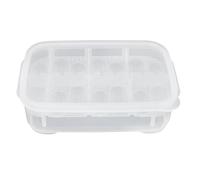 CLISPEED Reptile Egg Incubator Box 14-compartment Hatchery Tray White Plastic Breeding Case for Gecko Lizard Bearded Dragon and Turtle Eggs