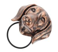 CLISPEED Resin Door Knocker Decorative Doorknocker Animal Head Shaped Door Knocker with Heavy Duty Reusable Feature Retro Antique Finish and Hotels