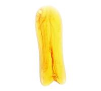 CLISPEED Resin Gua Tool Multi Functional Facial Board for Massage and Scraping for Face Neck Full Body Use Promotes Circulation and Skin Quality Durable Construction Amber Fish Shape