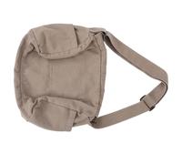 CLISPEED Retro One-shoulder Crossbody Bag Cross Body Purse Tote Bag Purses Cross Body Bag for Woman Messenger Bag with Multiple Pockets Messenger Tote Purse Mens Messenger Bag Grey Canvas