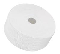 CLISPEED Reusable Cotton Face Towel 1 Roll for Makeup Removal and Facial Cleansing, Soft Thickening White Facial Tissue, Portable and Suitable for Daily Use