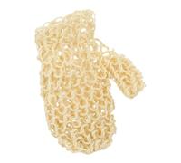 CLISPEED Reusable Sisal Hemp Exfoliating Bath Mitt with Enhanced Grip for Shower Scrubbing Durable Hand Wash Glove for Womens Skin Exfoliation and Deep Cleansing