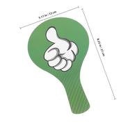 CLISPEED Reusable Voting Paddle Thumbs Up Thumbs Down Classroom Judging Board for Educational Activities and Student Participation