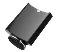 CLISPEED Rotating Acrylic Menu Display Stand Panel Vertical Table Sign Holder with Smooth Rotation for Restaurant Bar Cafe Marketing Clear Acrylic File Holder