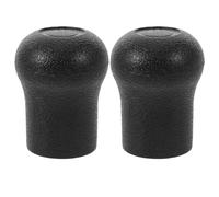 CLISPEED Rubber Fishing Rod Butt Cap Minimizes Wear and Tear 22mm 2pcs End Protector Cover Non-slip Soft Rubber Material for Rod End and Fishing Pole