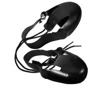 CLISPEED Safety Shoe Toe Covers Heavy-Duty Anti-Smash Overshoes with Enhanced Anti-Slip Sole for Construction Factory Workshop Use Fit for Men and Women Black