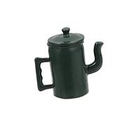 CLISPEED Scale Aluminum Alloy Mini House Accessory in Elegant Dark Green Miniature Kitchen Decoration for Dollhouses and Fairy Gardens