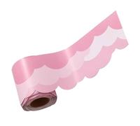 CLISPEED Scalloped Clouds Border Trim Bulletin Board Borders with Fade Resistant Colors for Classroom Blackboard and Office Decor Flexible for School and Party Accents