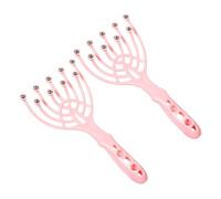 CLISPEED Scalp Massage Tool 2Pcs with Nine Claws for Pressure Relief and Itch Scratching in Home Spa and Relaxation