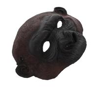 CLISPEED Scary Gorilla Cosplay Mask Lightweight Halloween Costume Accessory for Party Carnival with Creepy Animal Design for Long Wear and Horror Theme