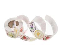 CLISPEED Self Adhesive Strawberry and Banana Fruit Stickers for Classroom Prizes and Appreciation Rewards, Cute Aesthetic Copperplate Paper Stickers Resistant to Fading, for Teachers