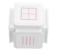 CLISPEED Self-Inking Handwriting Practice Stamp with Six-Sided Line and Imprints for Preschool and Kindergarten Early Learning Quick-Drying Ink Educational Stamper for Homeschool and