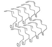 CLISPEED Sewing Machine Needle Finger Guards 10Pcs Metal Protection Accessory for Domestic Use Hand Safety Sturdy Construction