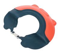 CLISPEED Shampoo Hat Adjustable Waterproof Silicone Bathing Protection with Drainage Brim, Cartoon Shaped Shower Accessory for Taking a Shower