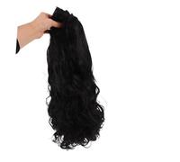 CLISPEED Short Curly Wig for Black Women Synthetic Afro Hair Natural Looking Loose Wavy Style Easy Care Low Maintenance Fashionable Headgear for Parties Cosplay Daily Wear