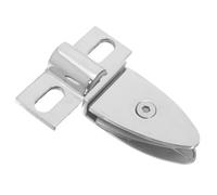 CLISPEED Shower Door for Corner Shower Setups Stainless Steel Pivot Hinge with Silent Rotation and Easy Installation, Double-Sided Top and Bottom Glass Clamp Hinges and Bathroom Renovation