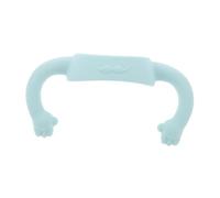 CLISPEED Silicone Bottle Handles Protective Covers for Wide Neck and Narrow Bottles Durable and Stylish Blue Design Enhanced Comfort for Newborns and Boy Girl Easy to Install