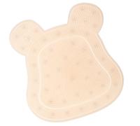 CLISPEED Silicone Foot Massage Pad with Suction Cup Multipurpose Shower Foot Scrubber Mat for Dead Skin Removal Wall-mountable Back Scrubber for Smooth Skin Care