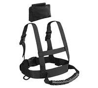 CLISPEED Ski Balance Harness with Fall Traction Belt for Nylon Polyester Outdoor Training Strap with Textured Handle for Safe Skiing Snowboarding Ice Skating Guidance