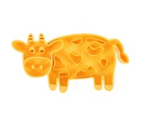 CLISPEED Slow Feed Dog Bowl Cartoon Shaped Feeder Non-slip Yellow Pet Slow Feeder Bowl for Healthy Eating and Gulping Control