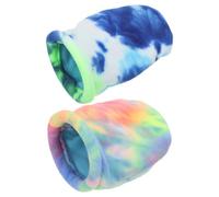 CLISPEED Small Animal Sleeping Bags Washable Pet Beds 2pcs Soft Polar Fleece Cozy Warm Hideouts for Guinea Pigs and Hedgehogs for Travel and Outdoor Use