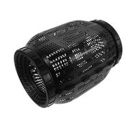 CLISPEED Small Fishing Cage with 2 Entrances, Mesh Shrimp and Eel Trap with 6M Rope and Weight Box, Portable Fish and Crawfish Catcher for Freshwater and Survival Fishing