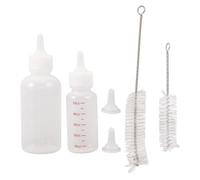 CLISPEED Small Pet Nursing Bottle Kit with Scale Design 50ml 120ml