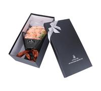 CLISPEED Soap Rose Bouquet for Women Festive for Shower Presentation Box Flower Scented Soaps