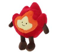 CLISPEED Soft Plush Campfire Toy Pillow Flame Shape and Pp Cotton Filling, Cute and Adorable Home Decoration for Room, Multifunctional Plush Bonfire Doll for Valentines and Birthday Gifts