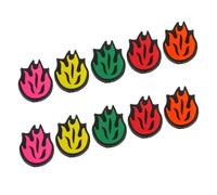 CLISPEED Soft Silicone Tennis Racket Dampeners for Shock Absorption and Reduction 10pcs Assorted Colours Suitable for Training and Practice