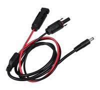 CLISPEED Solar Panel to Dc 5.5mm Extension Wire Copper Core and Pvc Insulation Easy Installation and Safe Solar Panel Connector Cable for Devices and Renewable Energy Systems