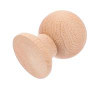 CLISPEED Solid Hardwood Finials for DIY Crafts Vintage Roman Style Wooden Pillar Decor Hand Polished Wood Balusters for Staircase Curtain Rods Bed Posts Indoor Decoration
