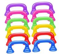 CLISPEED Speech Therapy Whisper Phones 12pcs Sturdy Abs Toy Phones for Toddlers Language Development and Reading Activities