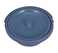 CLISPEED Spittoon for Elderly Plastic Round Chamber Pot with Smooth Surface No Burr Portable Pee Cup for Disabled Person and Grandparents Household Bathroom Aid