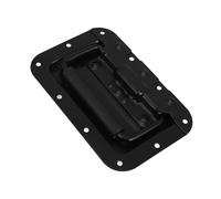 CLISPEED Spring Loaded Iron Handle for Speaker Box Chest Cabinet Recessed Lift Pull Handle with Robust Construction Easy Installation for Flight Cases and Equipment Transport
