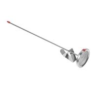 CLISPEED Stainless Steel Barbecue Food Thermometer Dial Probe Quick Reading for Baking Frying Cooking Compact Portable Temperature Gauge for Home and Restaurant Use