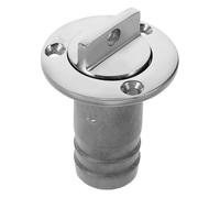 CLISPEED Stainless Steel Boat Drain Plug for Fishing Boat Vessel Silver | Waterproof Sealing, Salt Water Resistance, Easy Installation, Reliable Drainage, Steel Build, Marine Use