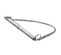 CLISPEED Stainless Steel Dog Whistle Frequency for Training Ultrasonic Sound for Recall and Bark Control Humane Alternative for Obedience and Communication
