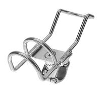 CLISPEED Stainless Steel Fishing Rod Stand Rotation Boat Rod Holder Rack for Garage and Outdoor Fishing Supplies Silver