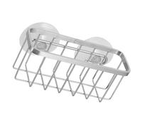 CLISPEED Stainless Steel Magnetic Sponge Holder Sink Organizer with Rounded Corners No Drilling Punch and Nail Free Silver for Kitchen Sink Small Objects