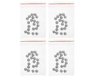 CLISPEED Stainless Steel Paint Mixing Agitator 120pcs 7mm Diameter for Mixing Essential Oils and Paints, Reusable Nail Polish Mixer for Precise for Nail Polish and Pigments
