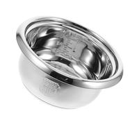 CLISPEED Stainless Steel Rice Cooker Inner Pot Non-stick Liner for Electric Rice Cooker Accessories Even Heating Replacement Compatible with Multiple Brands Steaming and Porridge