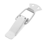 CLISPEED Stainless Steel Spring Loaded Toggle Latch Clamp Lock Catch Clasp with Elegant Design and Refined Appearance for Travel Cases and Industrial Applications, Convenient Operation,