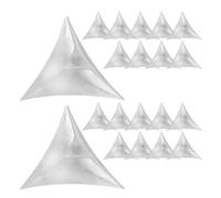 CLISPEED Stair Dust Corners 200Pcs Triangular Corner Guards for Stairs Cabinets and Drawer Protection Uk