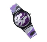 CLISPEED Sturdy Adjustable Kids Watch with Camouflage Design, Portable and Simple to Operate, Made from Plastic and Stainless Steel, for Outdoor Exercise and Everyday Use by Children