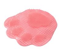 CLISPEED Suction Cup Back Scrubber and Foot Massager Mat for Shower with Non-Slip TPR Material, Wall Mounted Design for Comfortable Foot Massage and Easy Back Cleaning