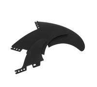 CLISPEED Sup Fin Set Paddleboard Accessories Quick Detachable Surfboard Tail Fin Replacement for Stable Center and Side Control Black